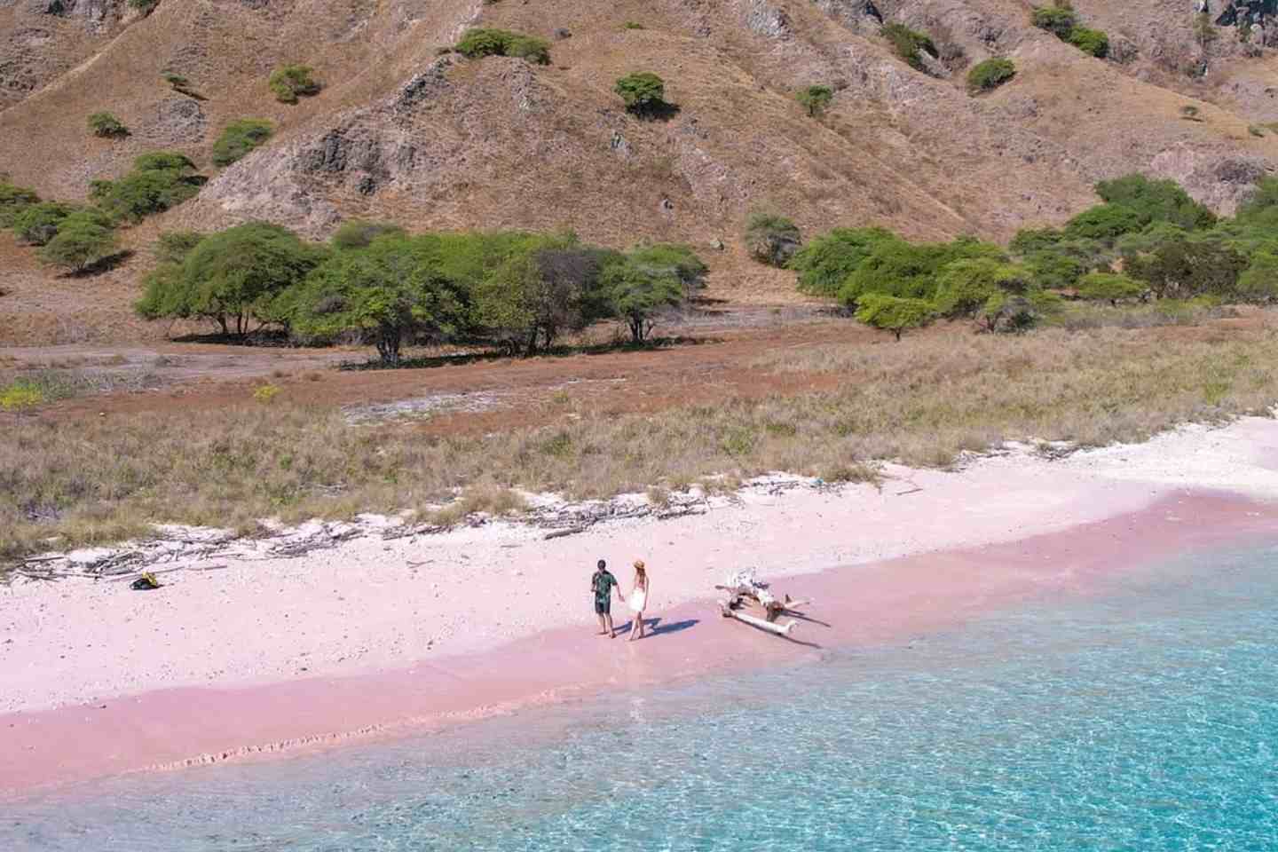 pink beach labuan bajo